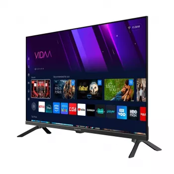TV Krüger&Matz KM0232-V3 32 tolli (81,3 cm) HD nutiteler, DLED, 1366×768, Wi‑Fi, 3×HDMI, 2×USB, 16 W, VESA 200×200, must
