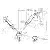 Sbox lauaalune LCD-S024-2 (17-32/2x2-9kg/100x100)