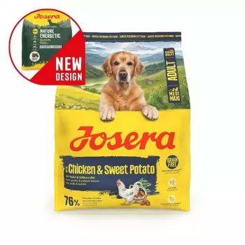 Kuiv koeratoit JOSERA Adult Chicken & Sweet Potato 3 kg — täiskasvanud koerad, kana retsept