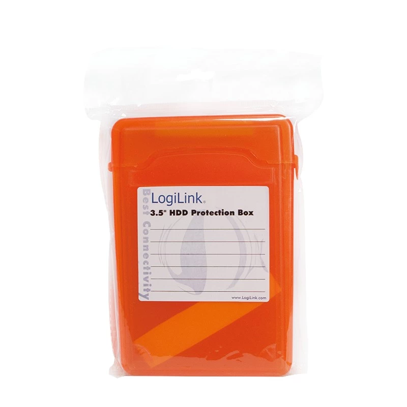 Kaitsekarp HDD 3,5-tollisele, oranž