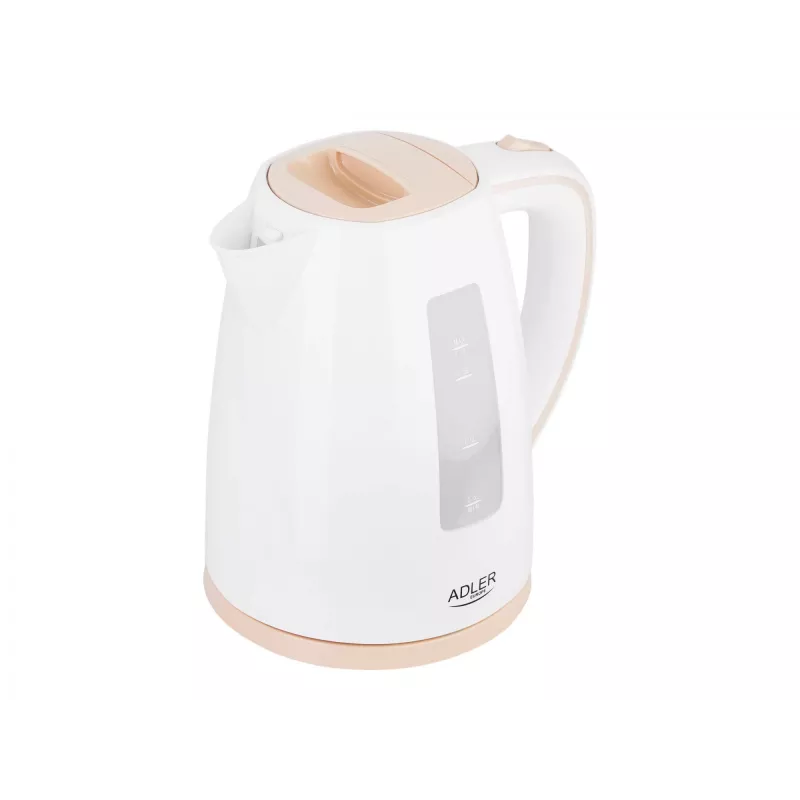 Elektriline veekeetja Adler AD 1264 1,7 L 2200 W Sarapuupähkel Valge