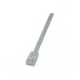 LogiLink CF2071U RJ45 võrgukaabel, paigalduskaabel CAT 6 U/UTP 5,00 m valge, väga paindlik, 1 tk