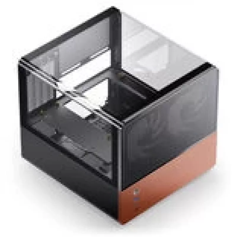 Jonsbo V12 tk-korpus, Mini-Tower, Micro-ATX - must (V12 Must)