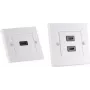 shiverpeaks BASIC-S HDMI seinapistikupesa, 1x HDMI, puhas valge