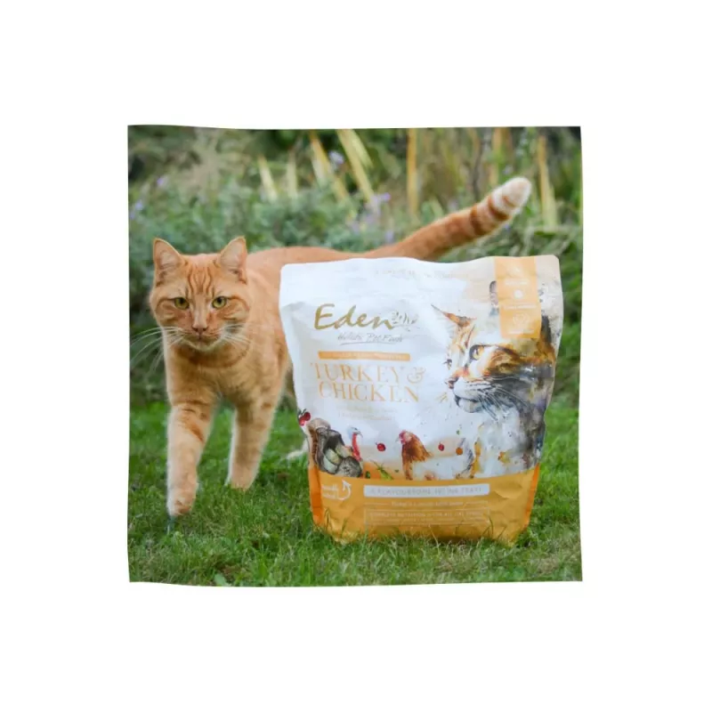 EDEN Turkey & Chicken - kuiv kassitoit - 1,5 kg
