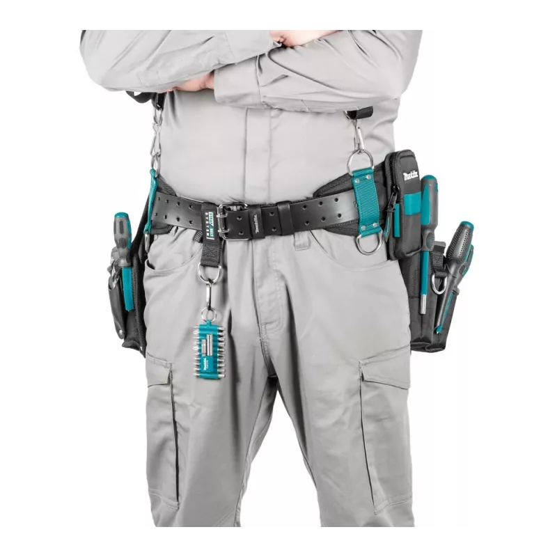 Makita E-15235 tugevdatud tööriistavöö komplekt kandekohvritega