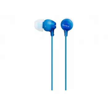 Sony MDR-EX15LP, juhtmega, 8 - 22000 Hz, Muusika, 3 g, Kõrvaklapid, Sinine
