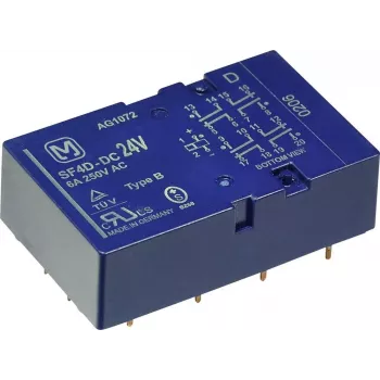 Panasonic PCB relee 24 V/DC 6 A 4 avatud kontaktiga, 4 suletud kontaktiga SF4D24 1 tk (SF4D24)