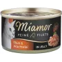 Märg kassitoit Miamor Feine Filets 100 g — Vutt ja tuunikala, täiskasvanud kassidele, kergesti avatav purk