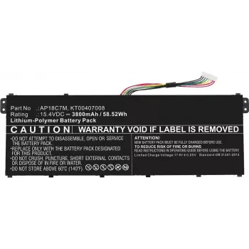 Aku CoreParts MBXAC-BA0125 Acer Swift 5 TravelMate Spin P4