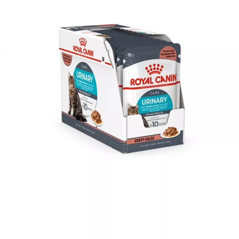 Märg kassitoit Royal Canin Urinary Care täiskasvanud kassidele linnuliha 85 g kotike (12-pakk)