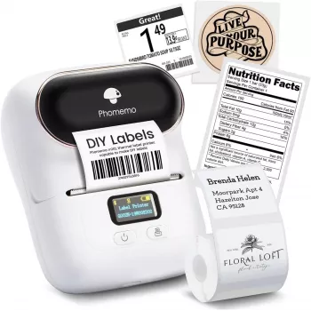 Extralink Mini Printer Labeler | Mini Printer | Valge