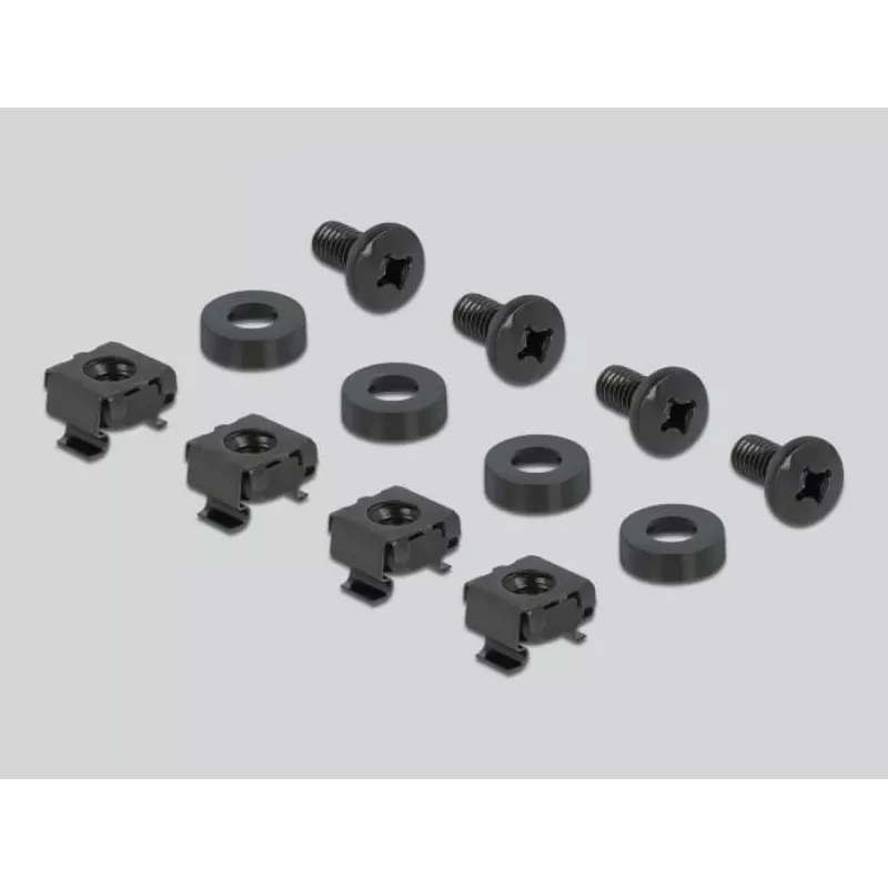 Kaablirels DeLOCK 66884 Must 180mm laius 482mm sügavus 90mm kõrgus