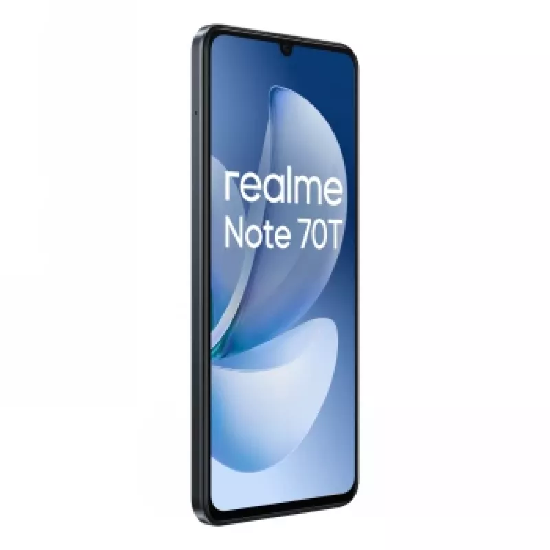 Nutitelefon realme Note 70T 6,74 tolli 128 GB Must