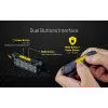 Peapaelaga taskulamp Nitecore HU2000, 10 LED-i, USB-laetav liitium-ioon, alumiinium+polükarbonaat, IP68 veekindel