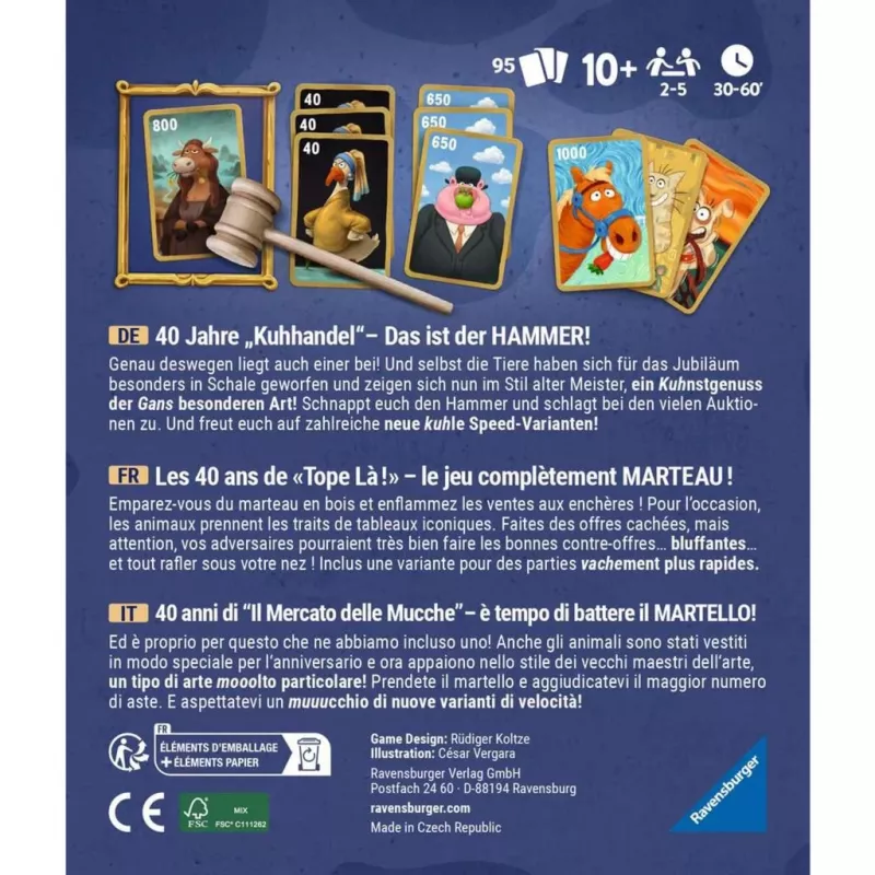 Kuhhandel 40 Jahre anniversary edition, lauamäng