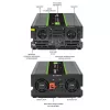 Qoltec Monolith toiteadapter/inverter Auto 4000 W Must