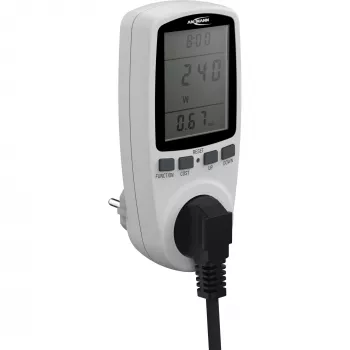 Energiakulumõõtur ANSMANN APM2 120-0007 LCD-ekraaniga