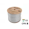Võrgukaabel LANBERG LCUF6L-11CU-0305-S U/FTP Cat6a rullil, 305 m, 23 AWG, 500 MHz, hall