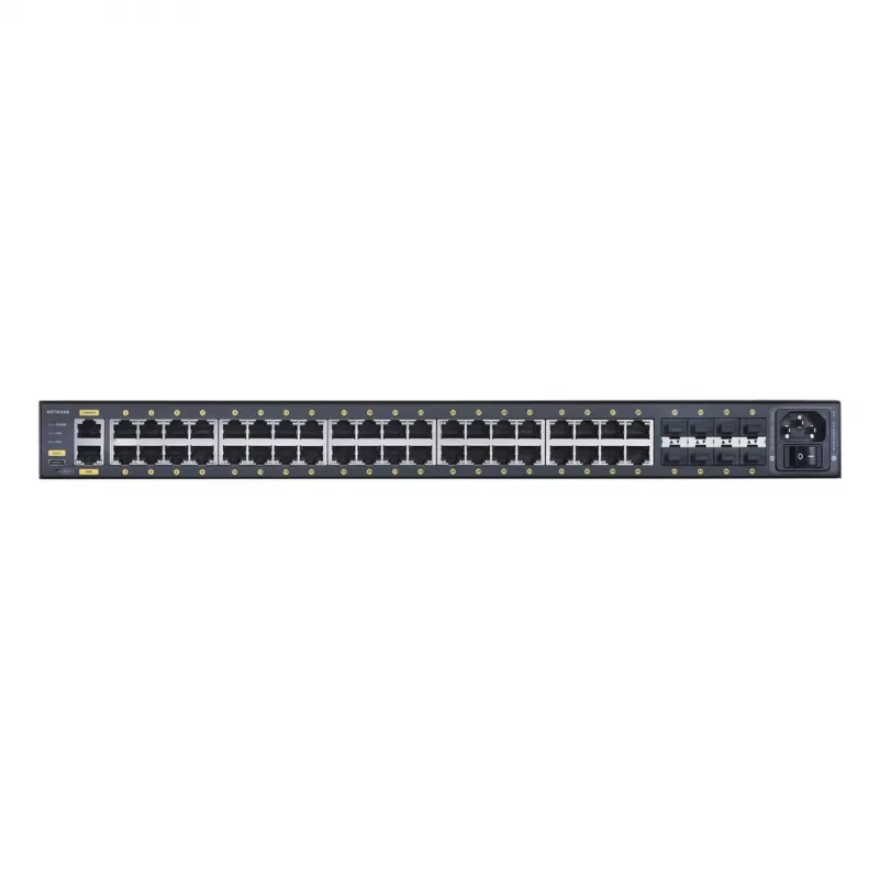 NETGEAR GSM4248PX-100EUS võrgulüliti hallatav L2/L3/L4 Gigabit Ethernet (10/100/1000) Power over Ethernet (PoE) must