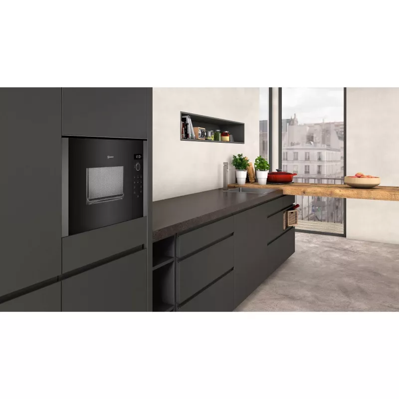 Neff HLAWD23G0 mikrolaineahi, grafiit, sisseehitatav, soolo-mikrolaineahi, 20 L, 800 W