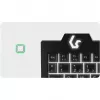 KeySonic KSK-3210ELU (DE) klaviatuur Kodu USB QWERTZ Saksa Must