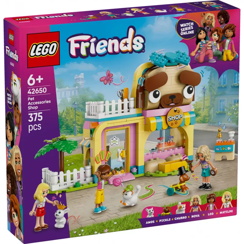 LEGO FRIENDS 42650 Lemmikloomatarvete pood