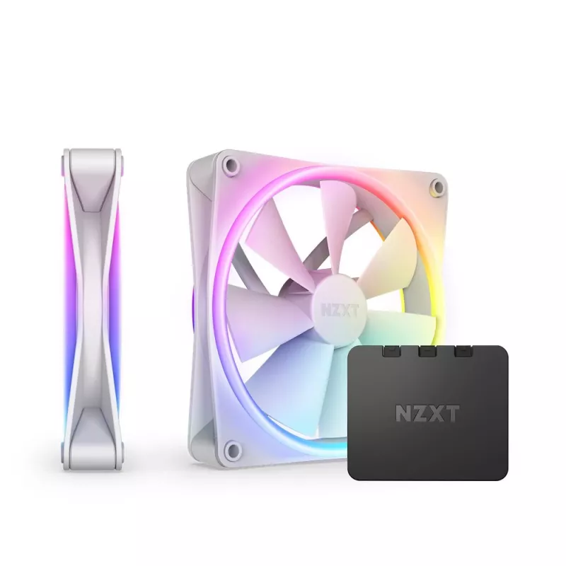 Fan NZXT F140 RGB DUO 14 cm Valge 500-1800 RPM 2 pcs