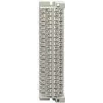 Rutenbeck AsLe B 20 S/L - klemmiplokk - 20 paari kruvi-/jooteklemmidega - helehall, RAL 7035 (260001)
