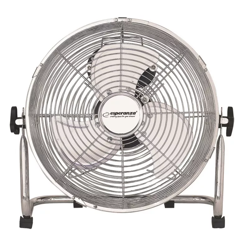 Lauaventilaator ESPERANZA EHF005 Scirocco 12 tolli — 3 kiirust, 36 cm läbimõõt, kroom, 50 W