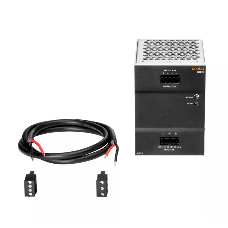 Hewlett Packard Enterprise HPE Aruba - toiteplokk - vahelduvvool 100-240 V - 240 W - HPE Aruba 4100i jaoks (JL819A)