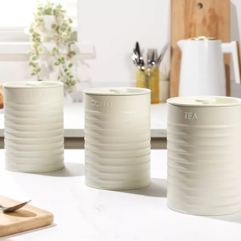 3-osaline köögikapi peal hoitavate anumate komplekt Russell Hobbs RH03268CEU7, köögikapi peal hoitavad säilituspurgid