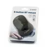 Juhtmevaba Bluetooth optiline hiir GEMBIRD MUSWB2 — paremakäeline, 1600 DPI, 6 nuppu, must/hall, AAA patareid