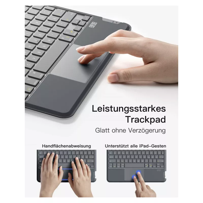 inateck klaviatuur iPad 11 iPad 10th Gen. Com. QWERTZ hall