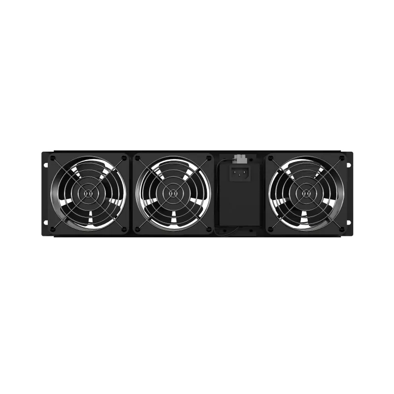 Ventilatsioonipaneel LANBERG AK-1506-B 19 tolli 3 ventilaatoriga 230 V must