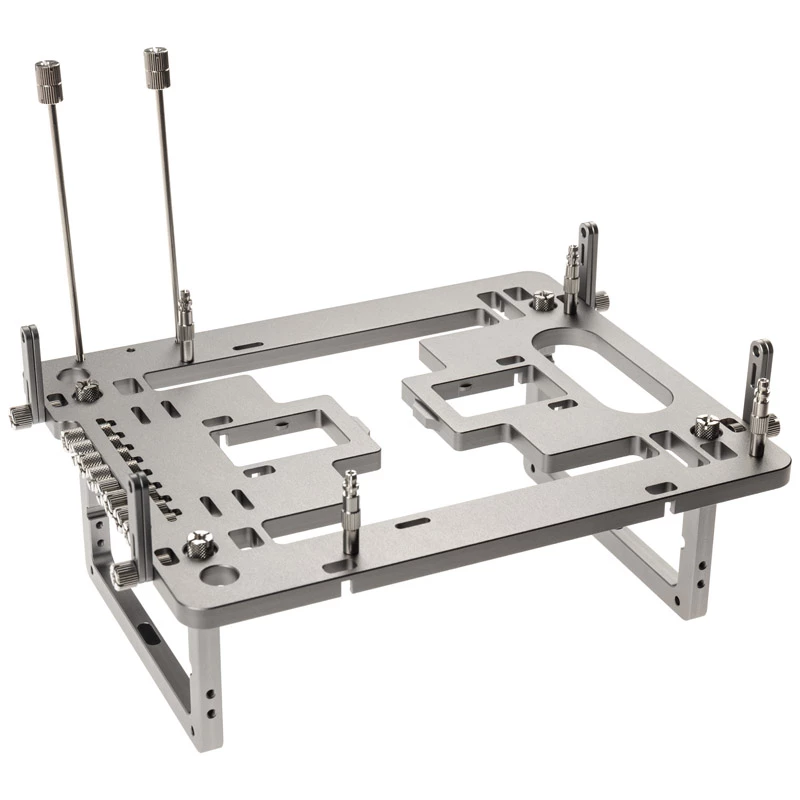Streacom benchtable BC1 Mini V2 titan — kompaktne töölaud ATX-ühilduvusega