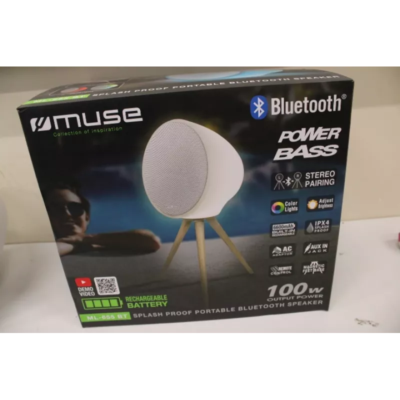 SALE OUT. Muse kaasaskantav Bluetooth-kõlar ML-655 BT