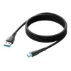 USB-USB-C-kaabel Joyroom SA32-AC6 100 W 1 m must