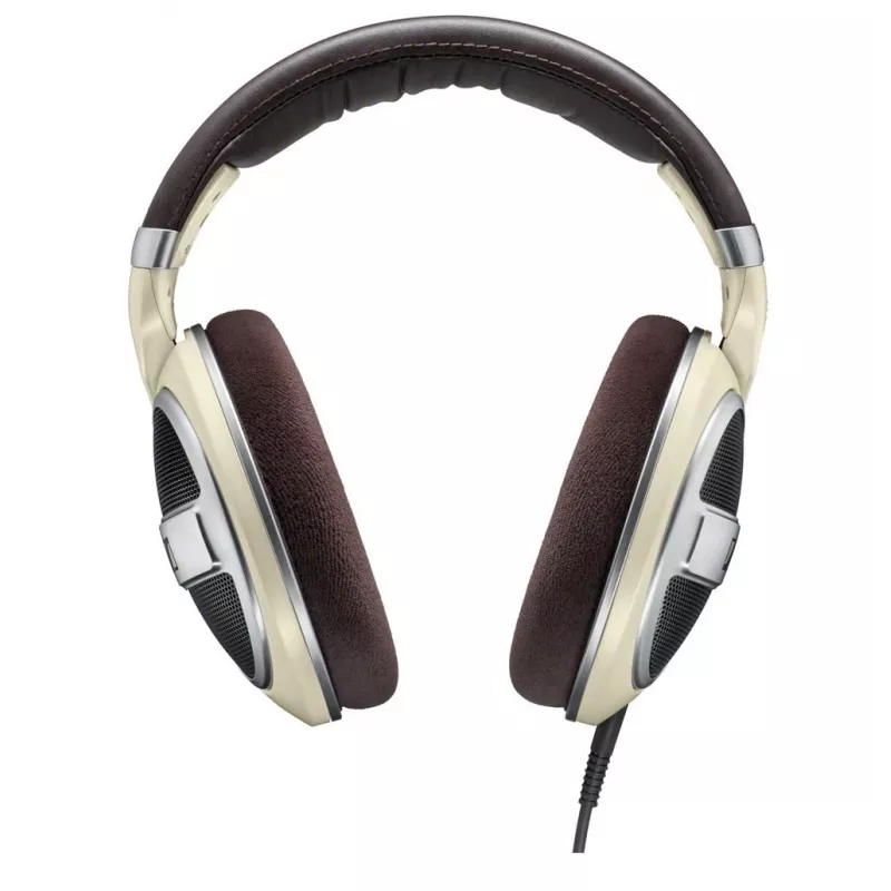 Kõrvaklapid Sennheiser HD 599 — juhtmega ümberkõrvaklapid, 50 Ω, 12–38500 Hz, 1,2 m kaabel, elevandiluu