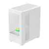 Arvutikorpus DarkFlash C365 (valge) koos 5 ventilaatoriga