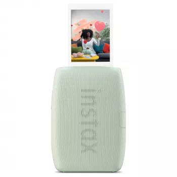 Instant printer Fujifilm Instax Mini Link3 Sage roheline — 800×600 DPI, prindib 6,2×4,6 cm, Bluetooth, 0,21 kg