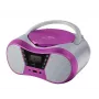Raadiomängija CD LILA2 USB/BT roosa