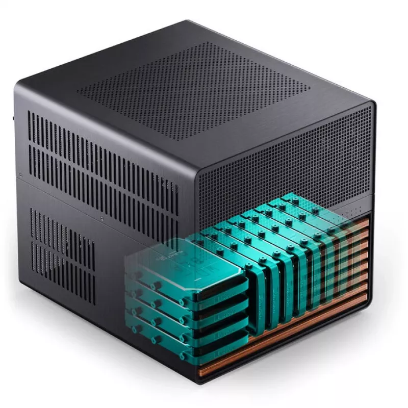 Jonsbo N5 NAS-korpus, E-ATX - must