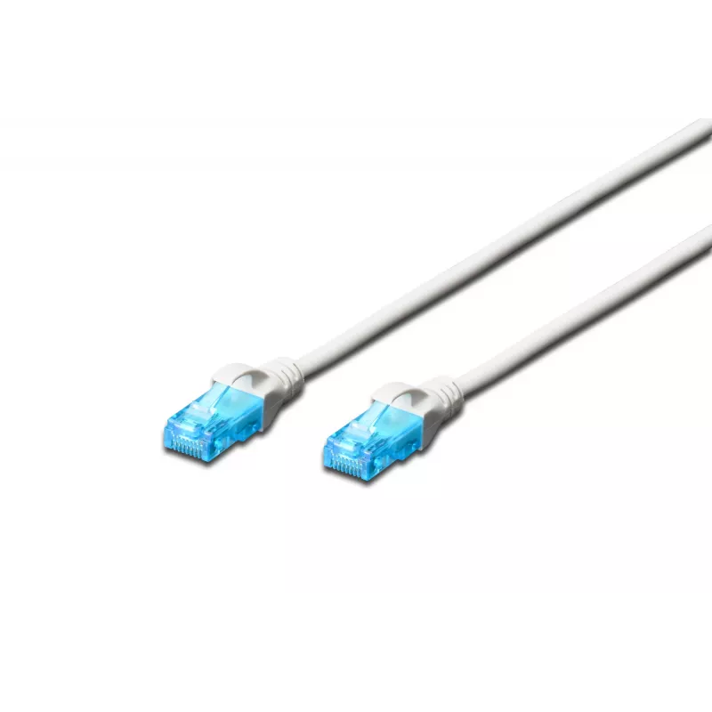 CAT 5e U-UTP patchkaabel 0,5 m valge