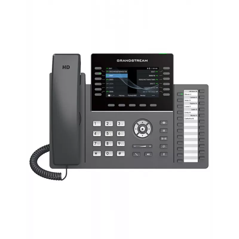 Grandstream Networks GRP2636 IP-telefon must 12 liini LCD Wi-Fi
