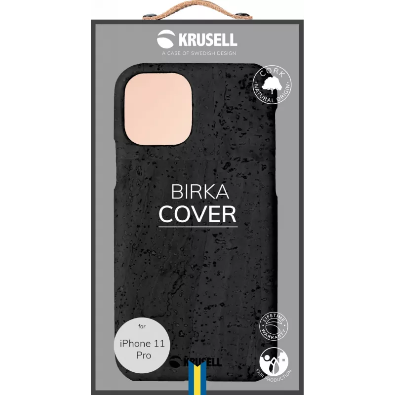 Cover Krusell Birka iPhone 11 Pro 14.7 cm (5.8 tolli) Must
