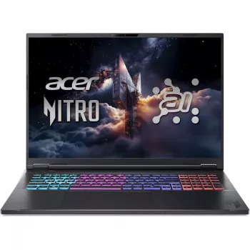 Sülearvuti Acer Nitro 18 AI AN18-61-R698, AMD Ryzen AI 7 PRO 350 3.5 GHz, 18-tolline WQXGA 2560×1600, 16 GB DDR5, 1 TB SSD, NVIDIA GeForce RTX 5060, Windows 11 Home, must