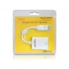 Video Kaabliadapter DeLOCK 61766 0.125m VGA DisplayPort Valge