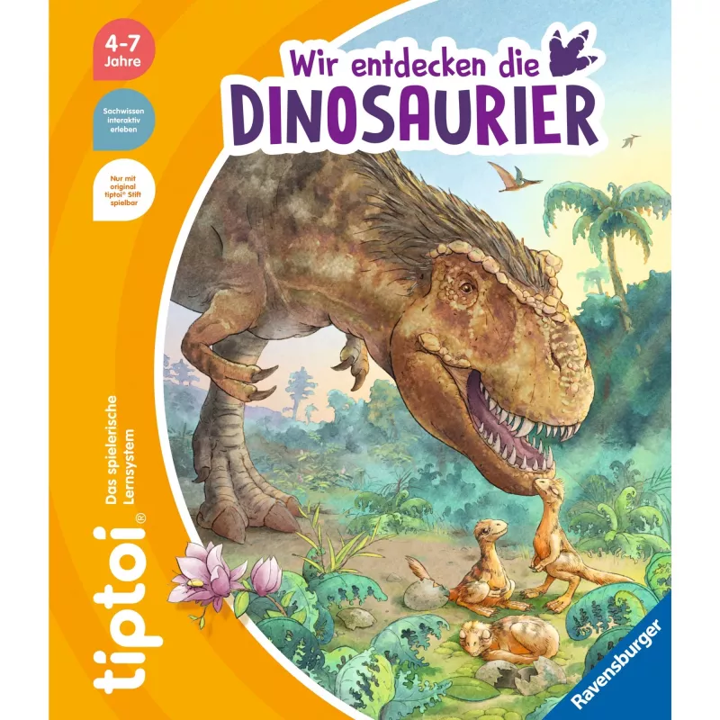 tiptoi Avastame dinosaurused, õpperaamat
