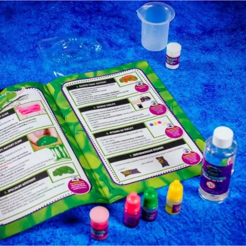 Liscianigiochi teaduskomplekt Crazy Science Slime Chameleon 304-PL89246 – hariv limalabori katsetuskarp